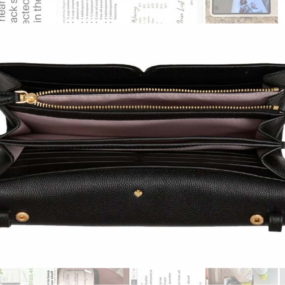 👛♠️KATE SPADE ♠️🎀TOUJOURS CHAIN CLUTCH